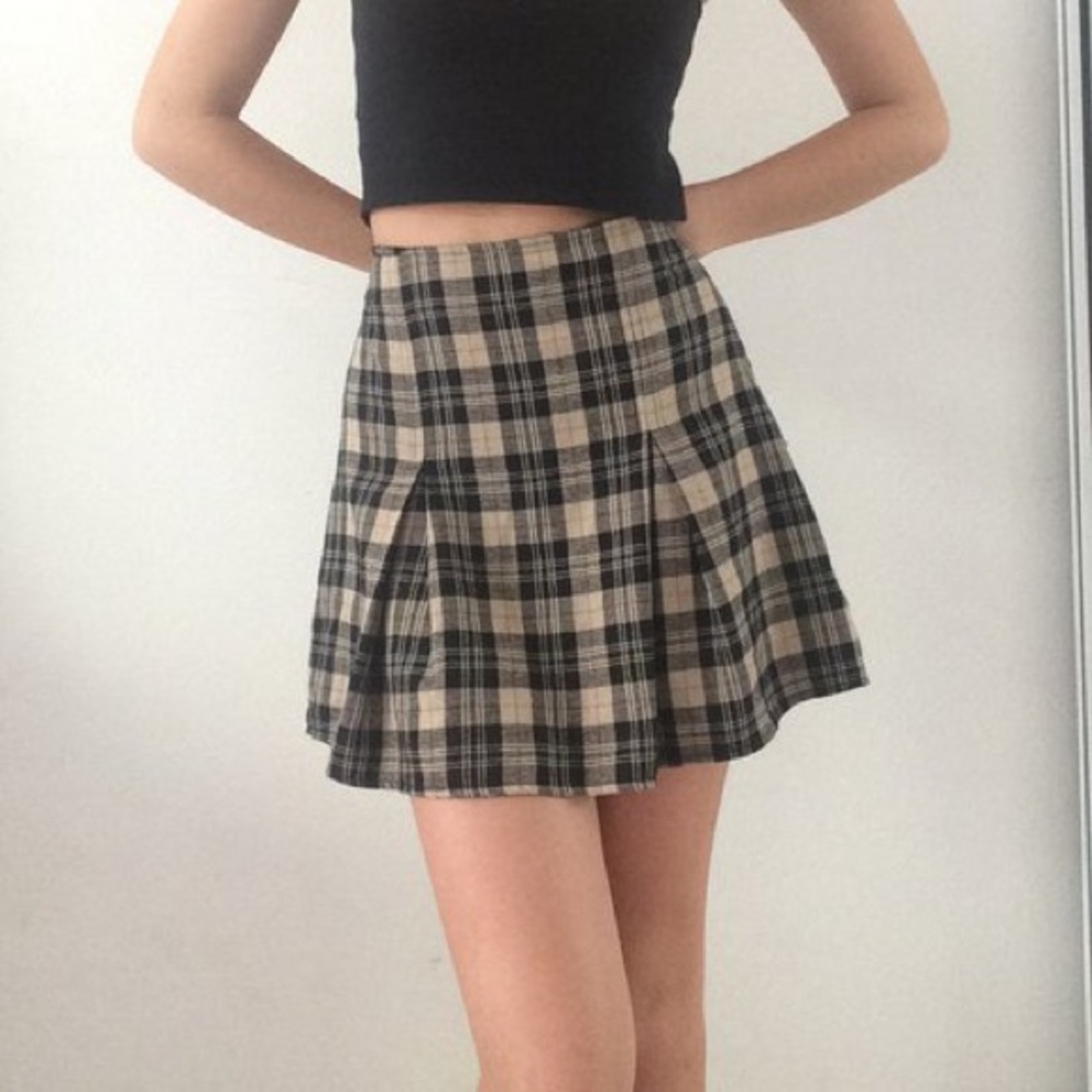 Plaid Skirt
